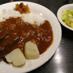 地雷也 - ステーキカレー