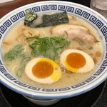 久留米ラーメン清陽軒 - 屋台仕込み味玉ラーメン 850円