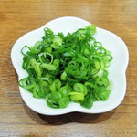 池田麺彩 - ネギ増し(無料)
