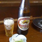 銚子屋 - ビール