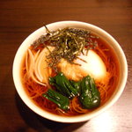 富吉 - オススメ新メニュー☆さっぱりしたい方は小豆島そうめんをどうぞ♪