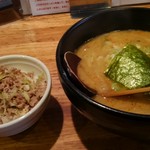 会津ラーメン 和 - 濃厚味噌ラーメン（セット）