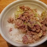 会津ラーメン 和 - ペッパーネギ辛チャーシュー丼