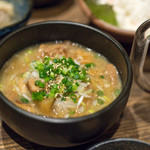 豚小家 - 2018.2 もつ煮込み（480円）