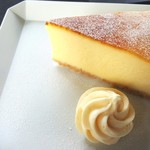 ｓｈｕｃａｆｅ’ - 【2018.02】ホワイトチョコのチーズケーキ(430円)