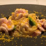 カーサ・デル・チーボ - 八戸産 真鱈白子とボッタルガ ムジーネの冷製スパゲッティーニ