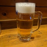 Gin aji - 生ビール…さようなら…これからビールはアオズケになります(´；ω；｀)