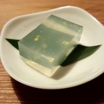 居酒屋 きりん - デザート　柚寒天