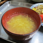 松葉 - 炒飯のスープ