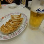 餃子の王将 - 生ビール \483 ／ 餃子 \231