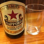 Yakiton Maruchan - 瓶ビール　赤星
