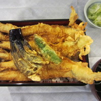 あなごの天ぷら重（３匹付け ）　
