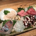 遊旬 - お刺身盛り合わせ
