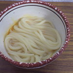 日の出製麺所 - 釜玉　小　150円