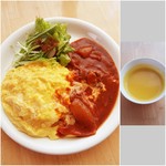 カフェモ・ルタオ - ビーフストロガノフ～オムライス～　1,387円　2018/02