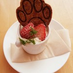 カフェモ・ルタオ - クーポンでサービスのミニアイス　2018/02