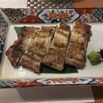 鮮魚と鰻 清流満月 野毛 - 鰻白焼きハーフ(880円＋税）