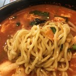 食道園 - 麺アップ