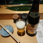 和食と立喰い寿司 ナチュラ - キリン一番搾り中瓶 626円