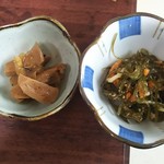 海さくら - 日替りの小鉢２種