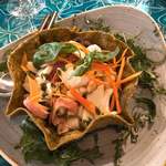 Lella Mozzarella  - 海鮮盛りサラダ。これは要らなかった