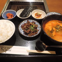 焼肉家 KAZU 神楽坂 - ランチの韓定食