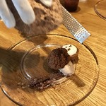 リストランテ ナカモト - 上から削ってもらい…