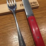 リストランテ ナカモト - 選んだナイフ！
      良く切れたー（笑）