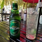 Bun bo ganh  - ドリンク写真:サイゴンビール、レモンソーダ