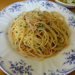 ボヌール - 日替りパスタランチの桜えびの和風パスタ