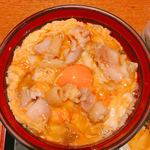 しゃもきち - しゃも親子丼のドアップ