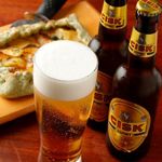 VEGEPIZZA - マルタのローカルビール♪チスクビール!!