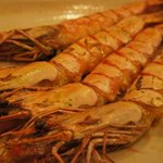 大エビ塩焼き