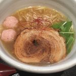 銀笹 塩ラーメン