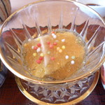 お料理 とみやま - 胡麻豆腐