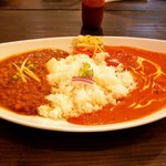 Spice&cafe SLOKA - あいがけカレー　850円