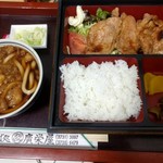 Hiroeya - 生姜焼き定食セット 出前バージョン