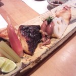 丸新 - 焼き魚の盛り合わせ