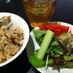 Okinawa cafe - サラダとジューシー（バイキング）