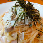 生パスタ専門店センプレ - たらことしゃぶしゃぶ肉