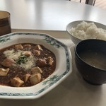 Meisei Daigaku - 2018/02 麻婆豆腐のバリューランチＢ 360円