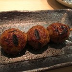 Yakitori Toriichi - 「つくね」150円也。