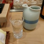 田吾作寿司 - 冷酒の図