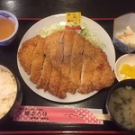 Sakurasou - ♪ビッグチキンカツ定食¥670