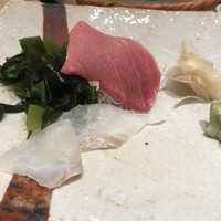 銀座 久兵衛 銀座本店 - カレイ、中トロ