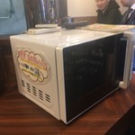 つけ麺 きらり - スープ温め直し用電子レンジ