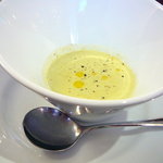 フランチェスカ - 仙台曲がりネギのスープ＠francesca♪2008/9