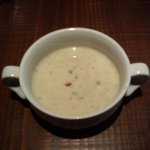 キッチンコトコト - 西天満"kitchen CotoCoto"ランチ季節のスープ「牛蒡と栗」
