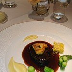 銀座 レカン - 和牛の赤ワイン煮込み  ロッシーニ風