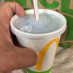 McDonald's - コカコーラゼロLサイズUP